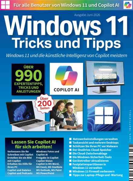 Windows 11 Tricks und Tipps – Juni 2026 Cover