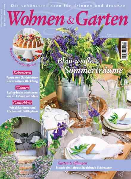 Wohnen & Garten – Juli 2026 Cover