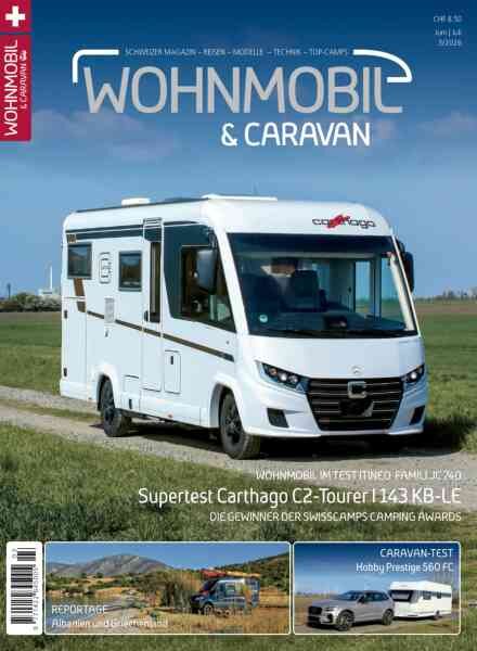 Wohnmobil & Caravan – Juni-Juli 2026 Cover