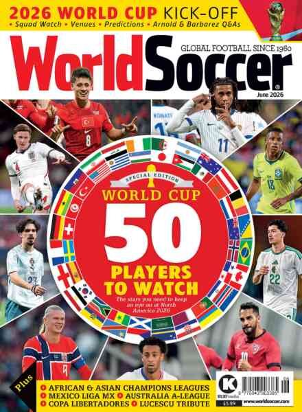 World Soccer – June 2026 Cover