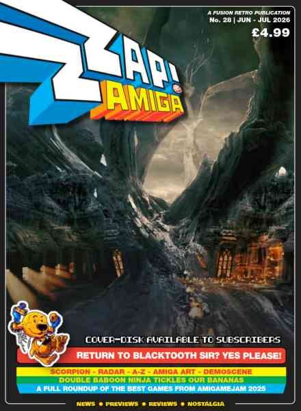 ZZAP! Amiga – June-July 2026 Cover