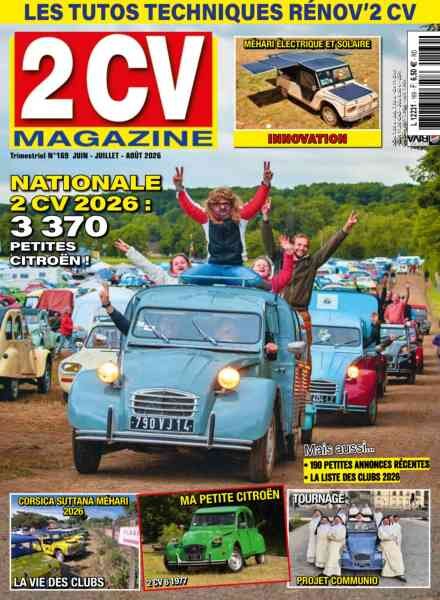 2 CV Magazine – Juin-Aout 2026 Cover
