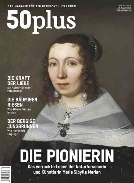 50plus Switzerland – Juli-August 2026 Cover