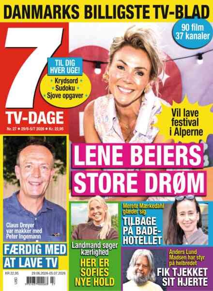 7 TV-Dage – 29 Juni 2026 Cover