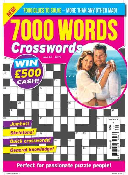 7000 Words Crosswords – July 2026 Cover