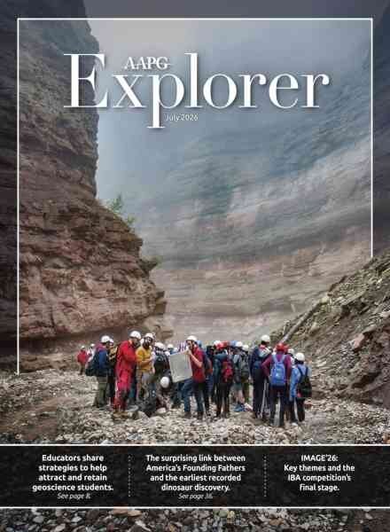 AAPG Explorer – July 2026 Cover