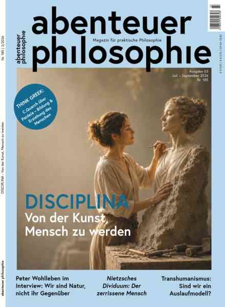 Abenteuer Philosophie – Juli-September 2026 Cover