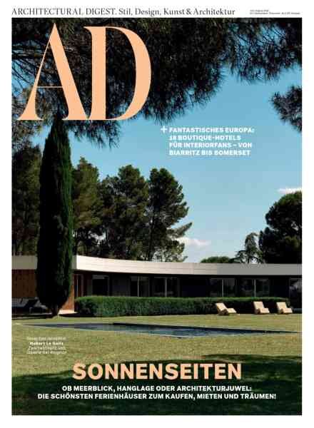 AD Architectural Digest Germany – August 2026 Cover
