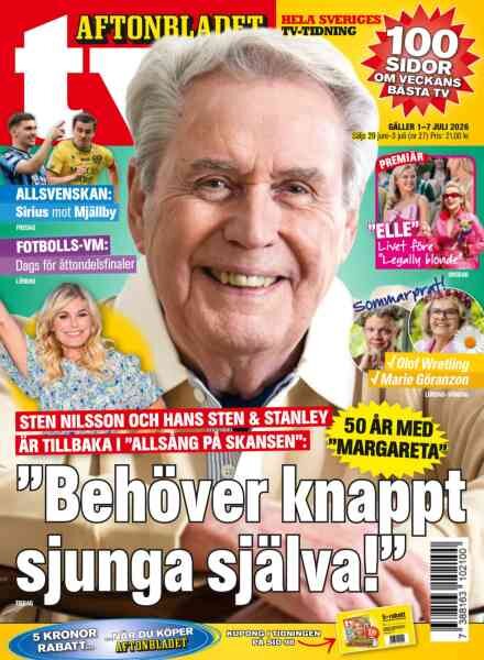 Aftonbladet TV – 29 Juni 2026 Cover