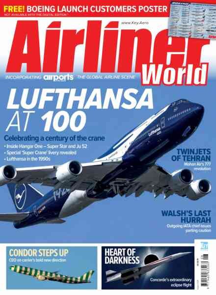 Airliner World – August 2026 Cover