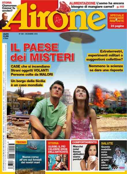 Airone – Dicembre 2012 Cover