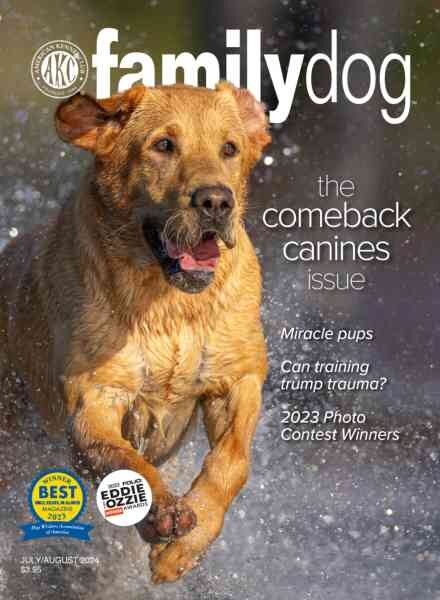 AKC Family Dog – July-August 2024 Cover