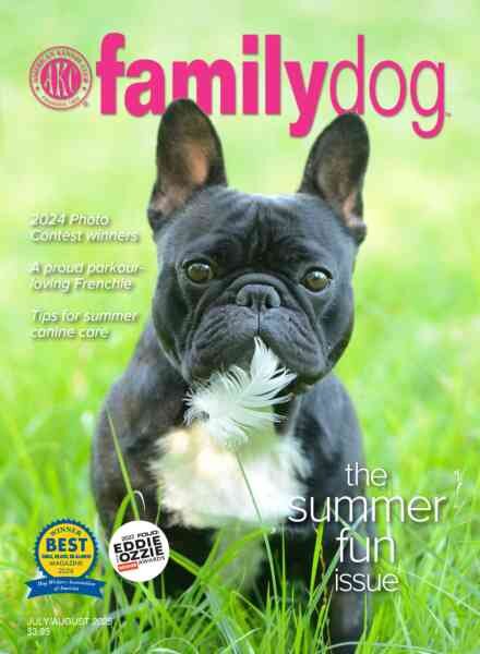 AKC Family Dog – July-August 2025 Cover