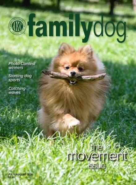 AKC Family Dog – July-August 2026 Cover