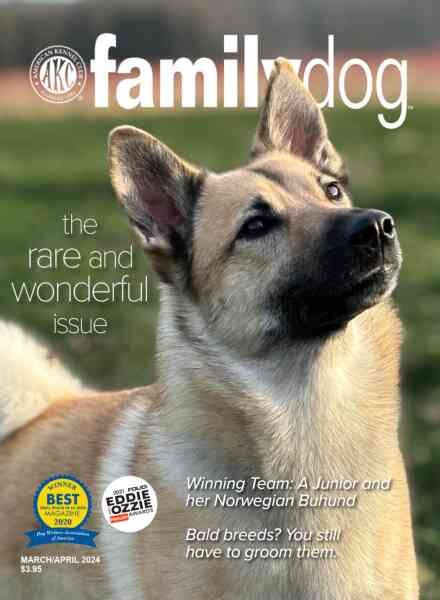 AKC Family Dog – March-April 2024 Cover