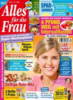 Alles fur die Frau – 17 Juli 2026