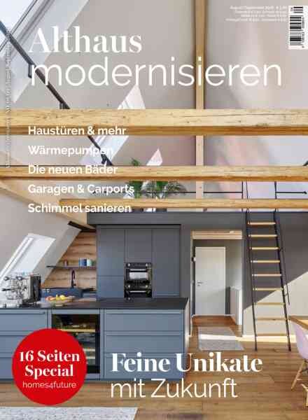 Althaus Modernisieren – August-September 2026 Cover
