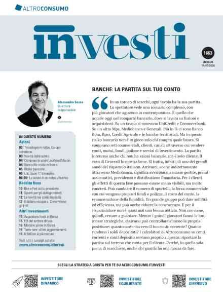 Altroconsumo Investi – 14 Luglio 2026 Cover