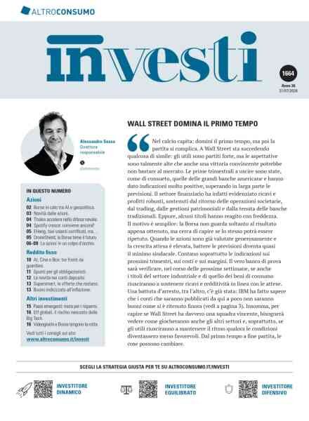 Altroconsumo Investi – 21 Luglio 2026 Cover