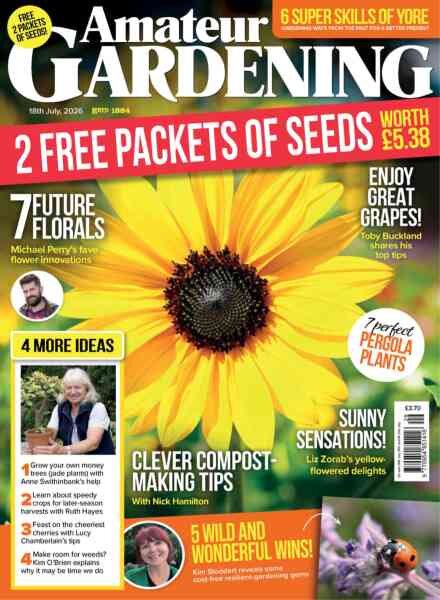 Amateur Gardening – 18 July 2026 Cover