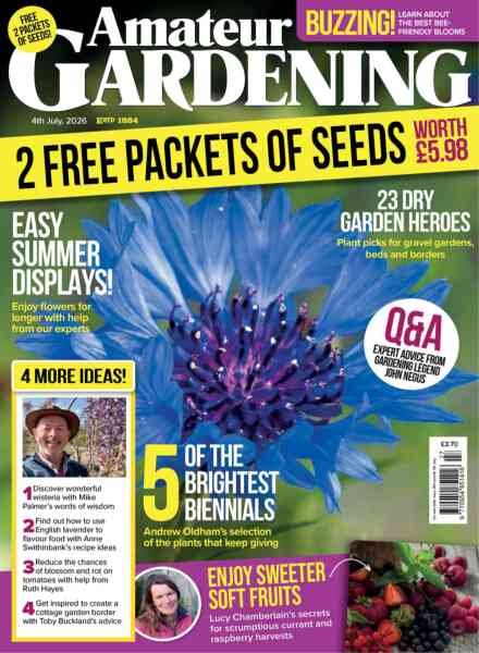 Amateur Gardening – 4 July 2026 Cover