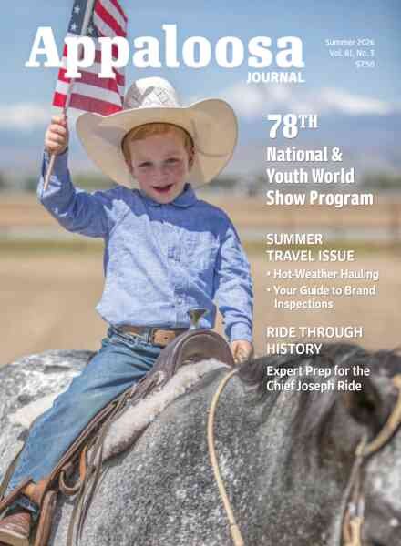Appaloosa Journal – Summer 2026 Cover