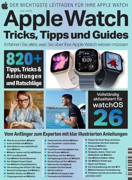 Apple Watch Tricks Tipps und Guides – Juli 2026 Cover