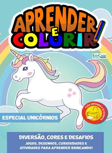 Aprender e Colorir – 1 Julho 2026 Cover