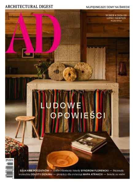 Architectural Digest Poland – Lipiec-Sierpien 2026 Cover