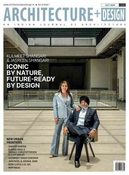 Architecture + Design – July 2026 Cover