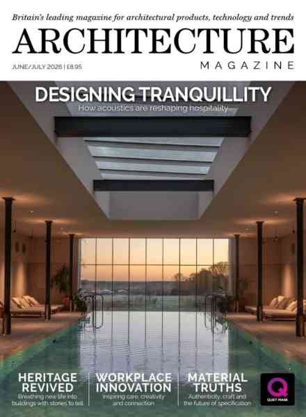 Architecture Magazine – June-July 2026 Cover