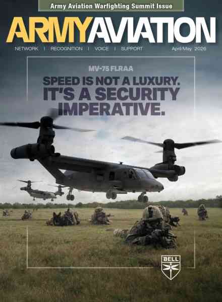 Army Aviation – April-May 2026 Cover