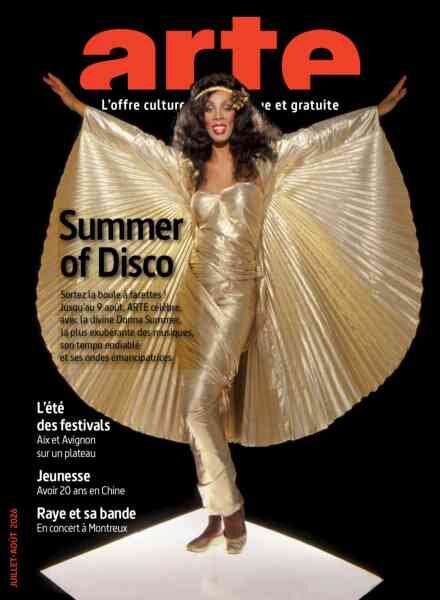 Arte Magazine French Edition – Juillet-Aout 2026 Cover