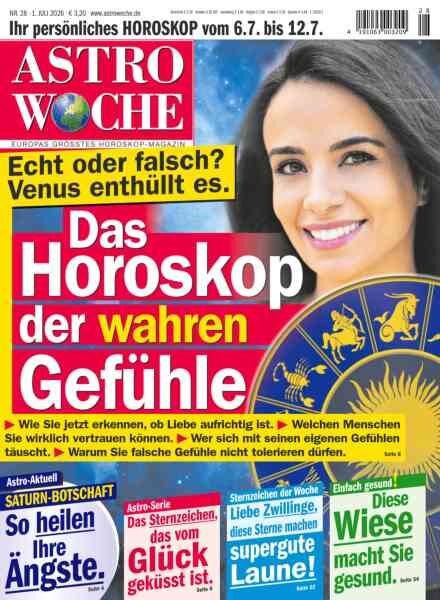 Astrowoche – 1 Juli 2026 Cover