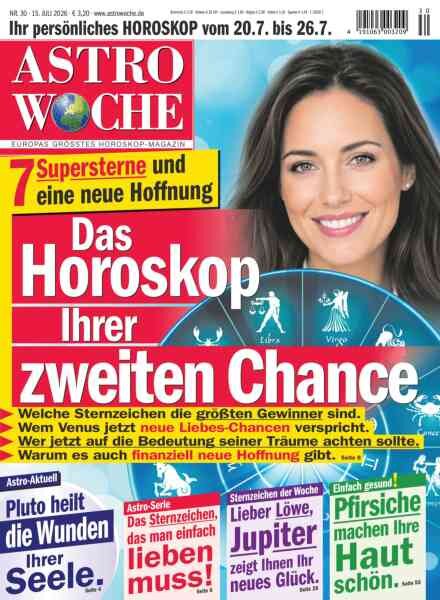 Astrowoche – 10 Juli 2026 Cover