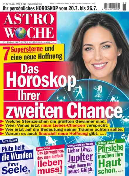 Astrowoche – 15 Juli 2026 Cover