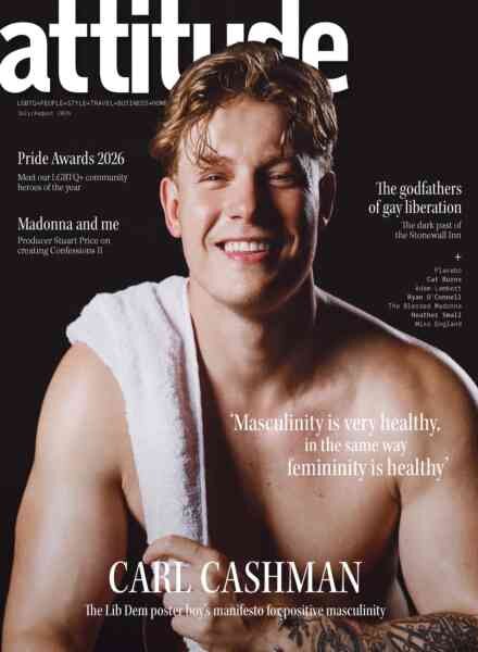 Attitude Magazine – July-August 2026 Cover