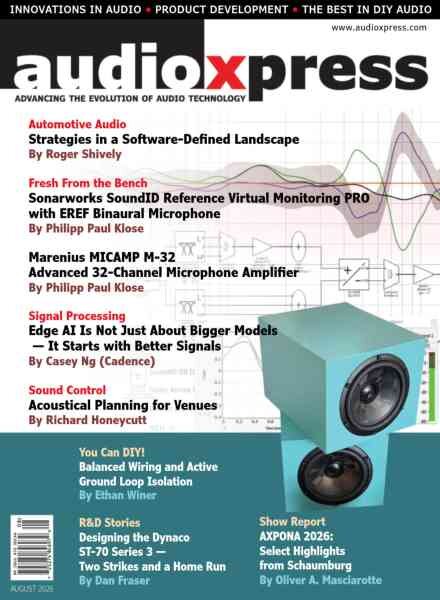 audioXpress – August 2026 Cover