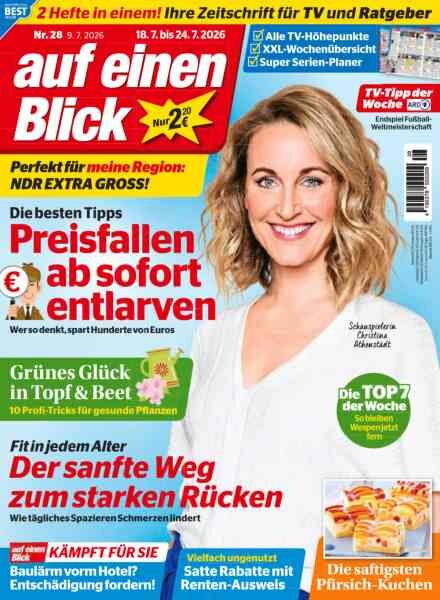 Auf Einen Blick – 9 Juli 2026 Cover