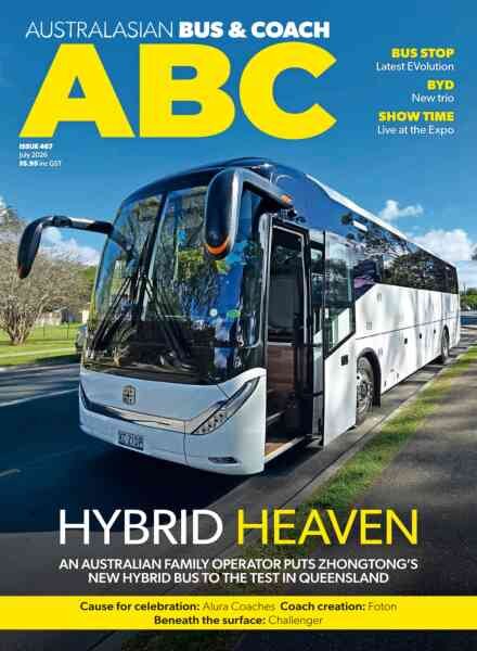 Australasian Bus & Coach – July 2026 Cover