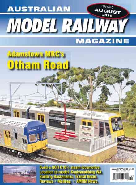 Australian Model Railway Magazine – August 2026 Cover