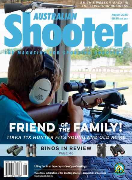 Australian Shooter – August 2025 Cover