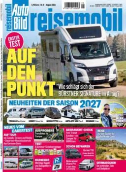 Auto Bild Reisemobil – 9 Juli 2026