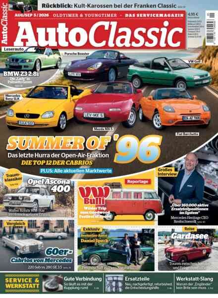 Auto Classic – August-September 2026 Cover