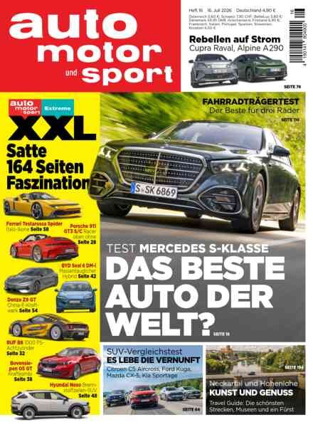 Auto Motor und Sport – 16 Juli 2026 Cover
