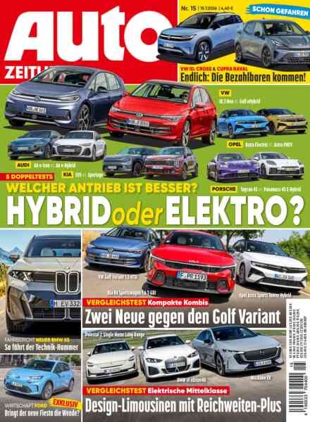 Auto Zeitung – 15 Juli 2026 Cover