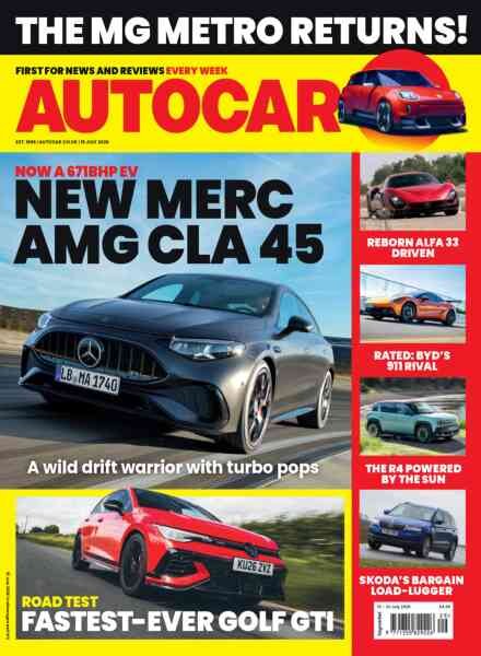 Autocar UK – 15 July 2026 Cover