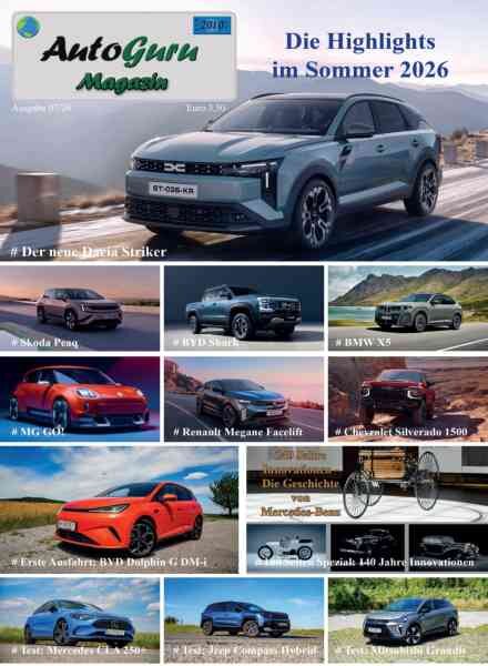 Autoguruat Magazin – Juli 2026 Cover