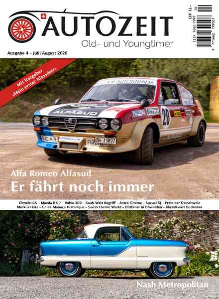 AutoZeit – Juli-August 2026 Cover