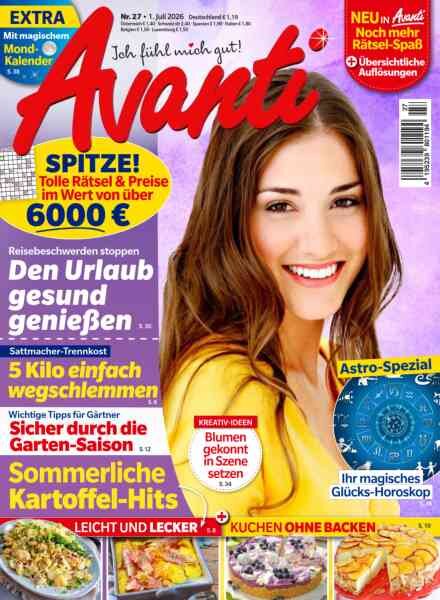 Avanti – 1 Juli 2026 Cover